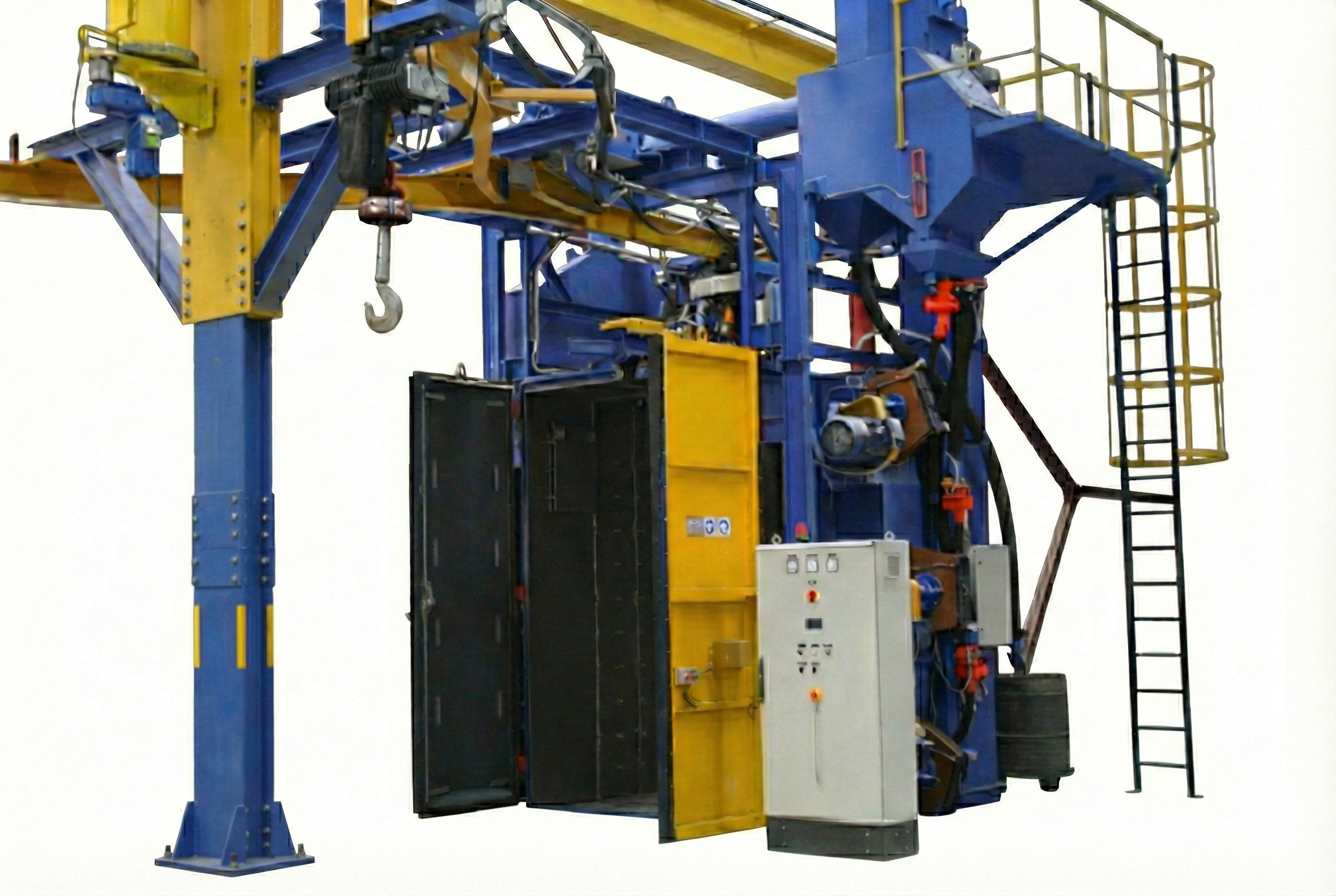 Granalladora de Carga Suspendida